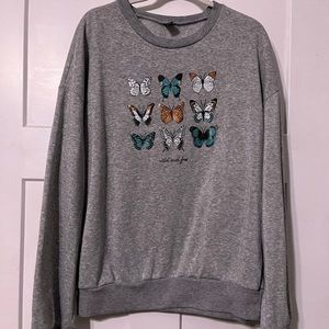 Butterfly sweatshirt